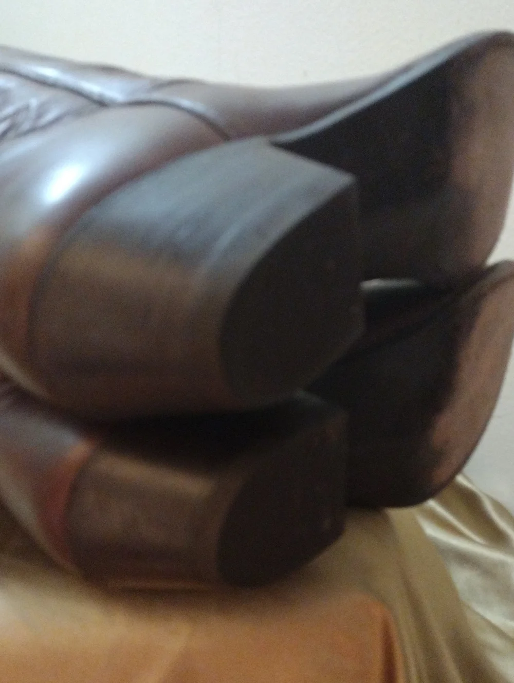 Nocona Men's Brown Leather Western Cowboy Boots.  8.5 C